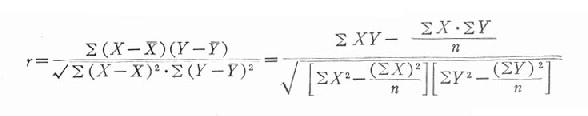 （一）相关系数（correlation coefficient）