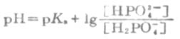 二、缓冲溶液PH的计算
