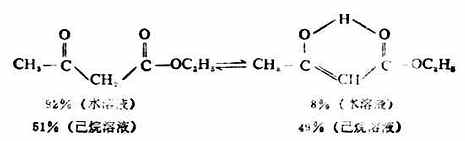 三、酮式-烯醇式互变异构现象